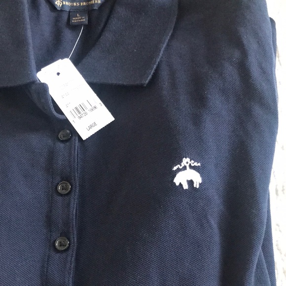 Brooks Brothers Supima® Cotton Stretch Pique Polo Shirt - Picture 7 of 11